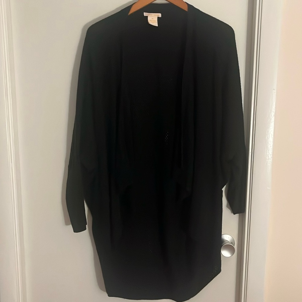Sweet Romeo Black cardigan with pockets